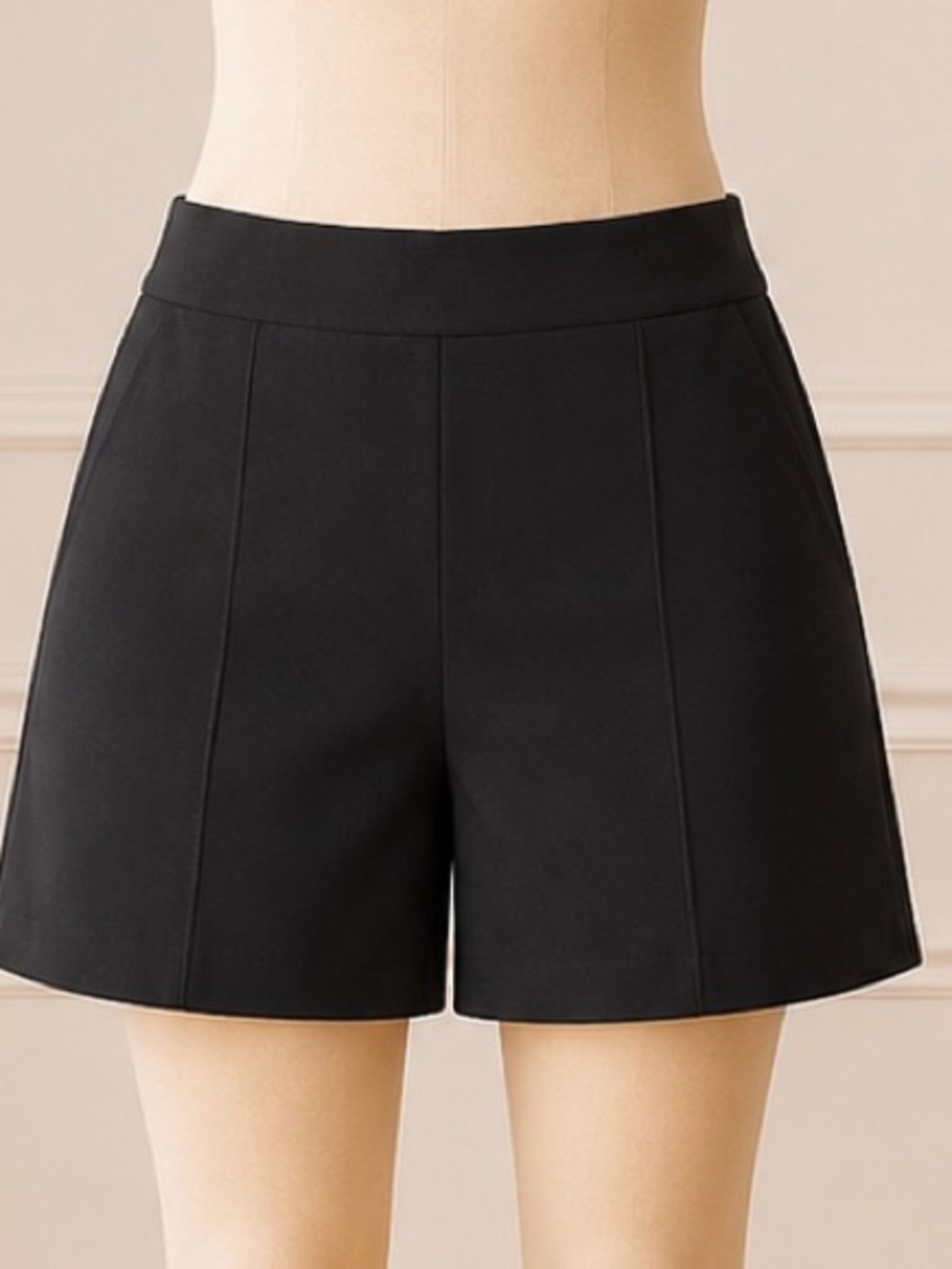 NWT Ministry of Supply Velocity Pull-On Black Shorts Blue Size L
